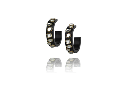 Black Gold Plated | Fashion Earrings